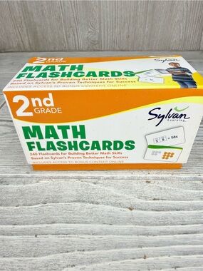 Sylvan Learning Grade 2nd math Flashcards Grade School learning home school